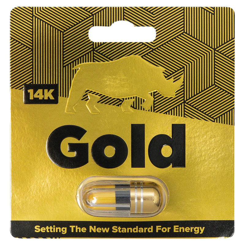 14K Gold Male Enhancement Pill