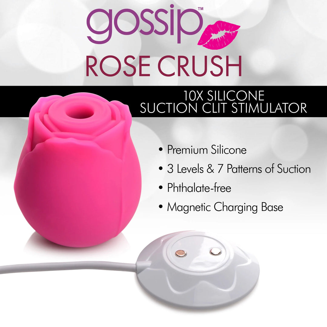 Gossip Cum Into Bloom Rose Crush Clitoral Stimulator