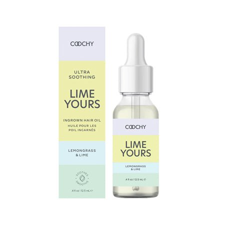 Coochy Ultra Soothing Ingrown Hair Oil Lemongrass Lime .5 fl. oz. 15 ml - Pure Bliss World